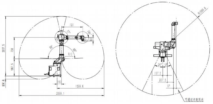 RBR616 Vertically Articulated Robot